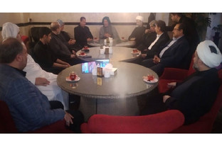 حضور بزرگان و عشایر خوزستان در تشییع رهبر شهید؛ نماد وحدت اقوام ایران در مشهد
