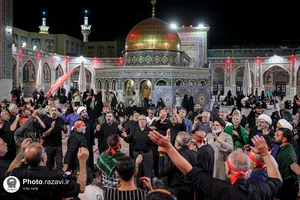 عزاداری سنتی دهه آخر صفر در &laquo;حسینیه حرم&raquo;-1