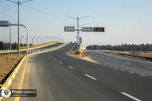 افتتاح پل امام رضا علیه&zwnj;السلام در گلبهار