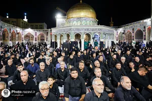 عزاداری هیأت&zwnj;های مذهبی استان خراسان جنوبی در حسینیه حرم