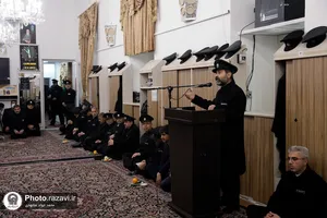 حضور تولیت آستان قدس رضوی در کشیک خانه دربانان
