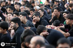مراسم چهارپایه خوانی شهادت حضرت رسول و امام مجتبی علیهما&zwnj;السلام در حرم مطهر رضوی