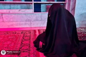 عزاداری دختران قرآنی در شهادت حضرت زهرا(س)