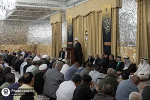 دیدار موکب&zwnj;داران سامرا با تولیت آستان قدس رضوی