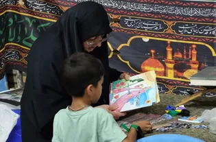 میزبانی موکب قرآنی سمنان از زائران امام رئوف