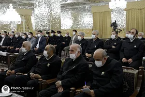 دیدار سرکشیکان و خدام حرم مطهر با تولیت آستان قدس رضوی