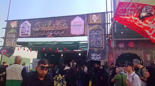 موکب امام رضا (ع) مازندران در مرز مهران روشنی‌بخش مسیر زوار اربعین/ گزارش ویدئویی