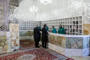 اصلاح و مرمت کفشداری صحن جمهوری اسلامی