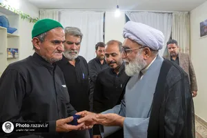 دیدار تولیت آستان قدس رضوی با خانواده&zwnj;های شهیدان سید مصطفی جعفری و مرتضی میثمی