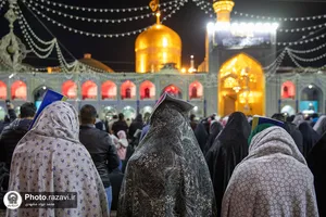 مراسم احیا شب بیست و یکم ماه مبارک رمضان در حرم مطهر رضوی - 3