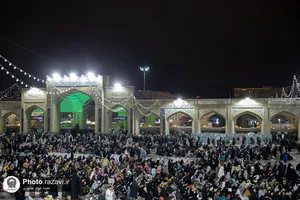 مراسم احیا شب بیست و سوم ماه مبارک رمضان در حرم مطهر رضوی-1