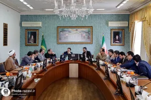 دیدار سرپرست شهرداری مشهد با قائم مقام تولیت آستان قدس رضوی