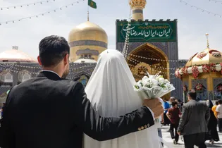 آغاز زندگی مشترک در حرم امام رضا علیه‌السلام