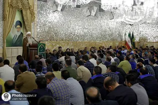 دیدار کارگران نمونه استان خراسان رضوی با تولیت آستان قدس رضوی