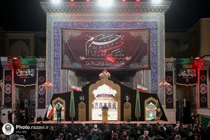 عزاداری سنتی دهه آخر صفر در &laquo;حسینیه حرم&raquo;-1