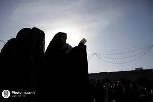 اقامه نماز عید سعید فطر در حرم مطهر رضوی