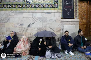 مراسم احیا شب بیست و سوم ماه مبارک رمضان در حرم مطهر رضوی-1