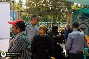 صیانت یگان حفاظت از مواکب اطراف حرم مطهر رضوی