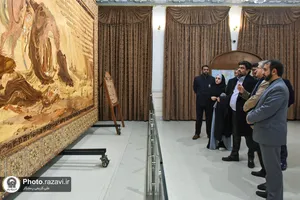 تشرف حکمران ایالت سند پاکستان به حرم مطهر رضوی