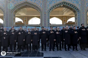 عزاداری هیئت عالم آل محمد در روز شهادت امام حسن عسکری علیه&zwnj;السلام