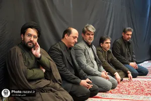تشییع پیکر شهدای گمنام دفاع مقدس در مدارس امام رضا(ع)