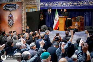 عزاداری روز اربعین حسینی در حرم مطهر رضوی