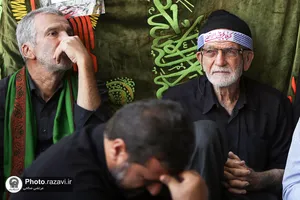 هیئت عزاداران استان گلستان در حسینیه حرم