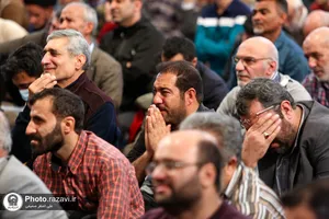 حال و هوای حرم مطهر رضوی در لیلةالرغائب