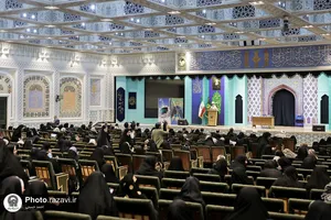 گردهمایی دانشجویان دختر زیارت اولی دانشگاه فرهنگیان