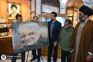 رونمایی آثار مرتبط با سردار سلیمانی در گنجینه رضوی