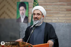 تشرف نخبگان و المپیادی کشور به حرم مطهر رضوی
