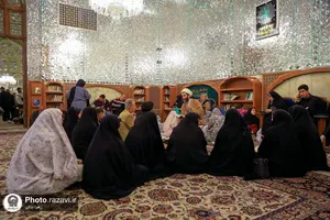 حال و هوای حرم مطهر رضوی در شام میلاد امام حسن مجتبی علیه&zwnj;السلام