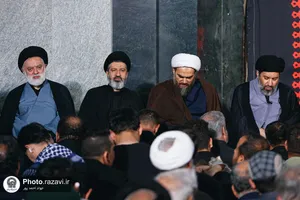 دومین شب مراسم بزرگداشت رهبر شهید انقلاب اسلامی از سوی رهبر معظم انقلاب