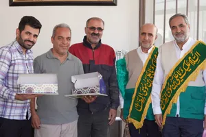 تجلیل از حماسه&zwnj;سازان اربعین در اراک + تصاویر