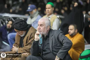 گردهمایی زائرین غیر ایرانی در حمایت از مردم فلسطین