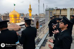 مراسم تحویل سال 1403 در حرم مطهر رضوی - 2