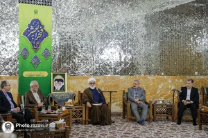 دیدار داوران چهارمین جشنواره بین&zwnj;المللی رسانه&zwnj;ای امام رضا علیه&zwnj;السلام با تولیت آستان قدس رضوی