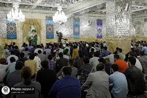 دیدار جمعی از دانشجویان با تولیت آستان قدس رضوی