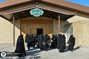 بازدید خدام حرم مطهر رضوی از باغ اردوگاه خاتون و موسسه تربیت بدنی