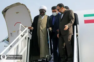 ورود شیخ ابراهیم زکزاکی به مشهد