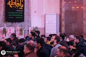 تشییع پیکر شهید گمنام در محفل اشک