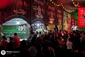 موکب &laquo;دارالکرامه&raquo; امام رضا علیه&zwnj;السلام در ره باغ رضوان