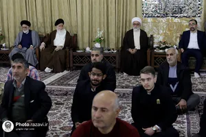 مراسم جشن میلاد امیرالمومنین در تالار ولایت حرم مطهر رضوی