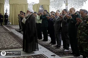 دیدار فرماندهان و پیشکسوتان دفاع مقدس با تولیت آستان قدس رضوی