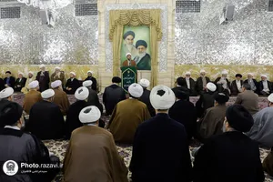 دیدار روحانیون و وعاظ مشهد با تولیت آستان قدس رضوی