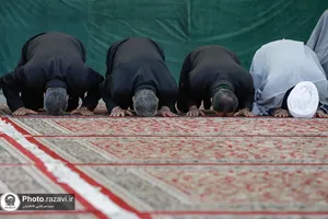 آیین تعویض پرچم گنبد و پوش ضریح مطهر حضرت رضا علیه&zwnj;السلام به مناسبت حلول ماه ربیع&zwnj;الاول