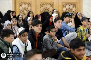 جشن تکلیف روزه اولی&zwnj;ها در حرم مطهر رضوی