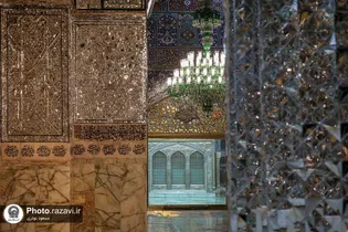 عکس با کیفیت : روضه منوره حرم مطهر رضوی
