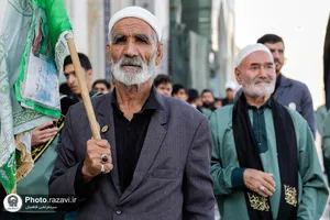 مراسم عزاداری هیئت عالم آل محمد(علیه السلام) ویژه خادمین بارگاه رضوی