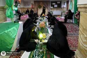 &laquo;سفره برکت و کرامت&raquo; در حرم مطهر رضوی